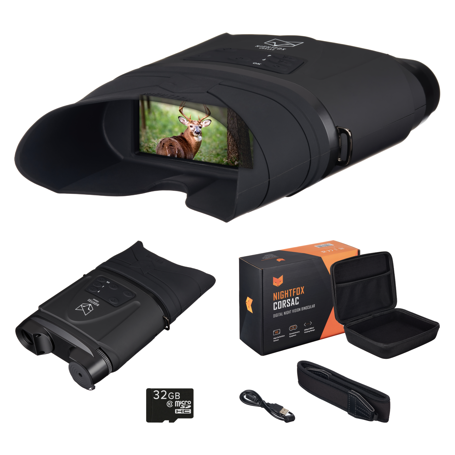 A picture of the Nightfox Corsac HD Night Vision Binocular
