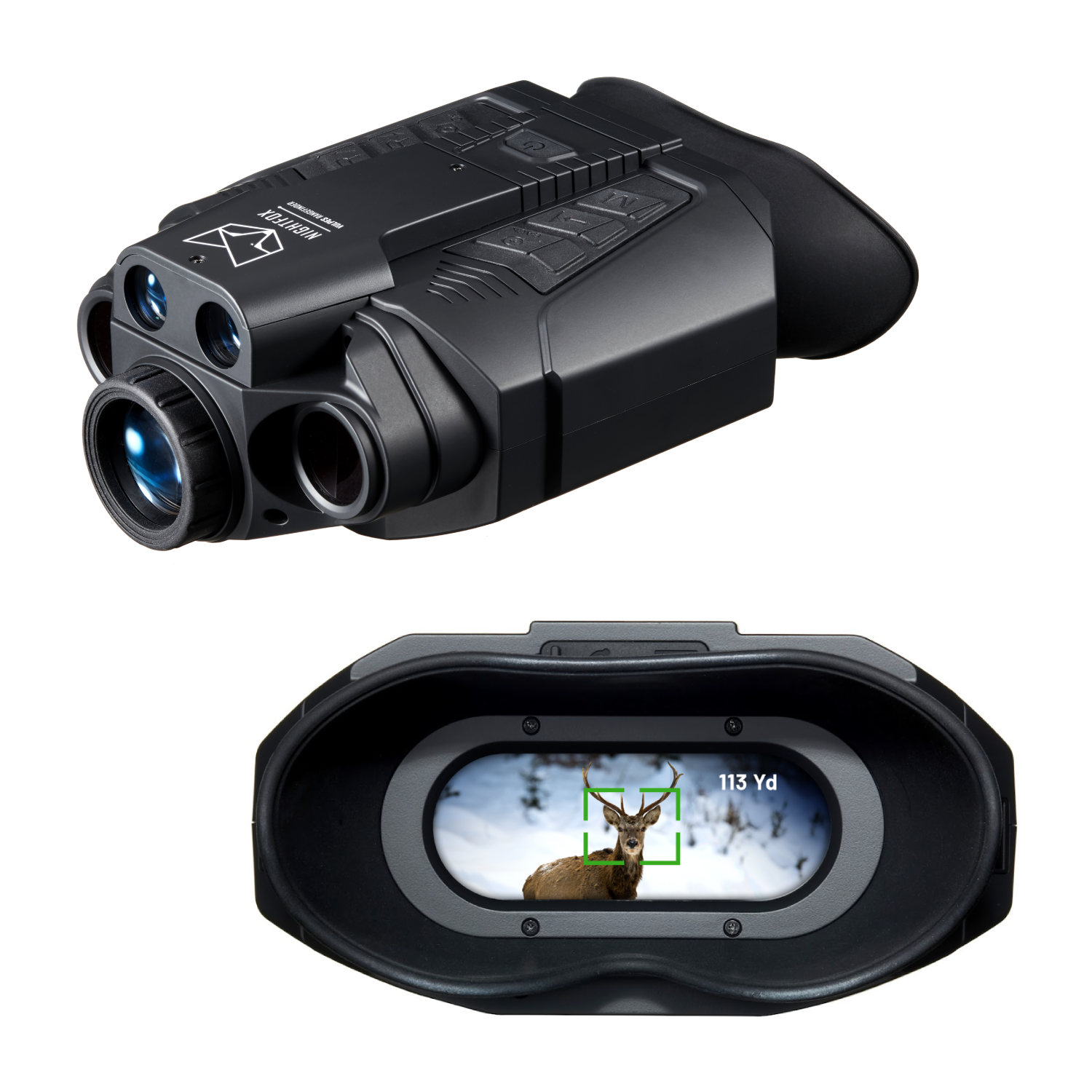 A picture of the Nightfox Vulpes HD Rangefinder Night Vision Binocular