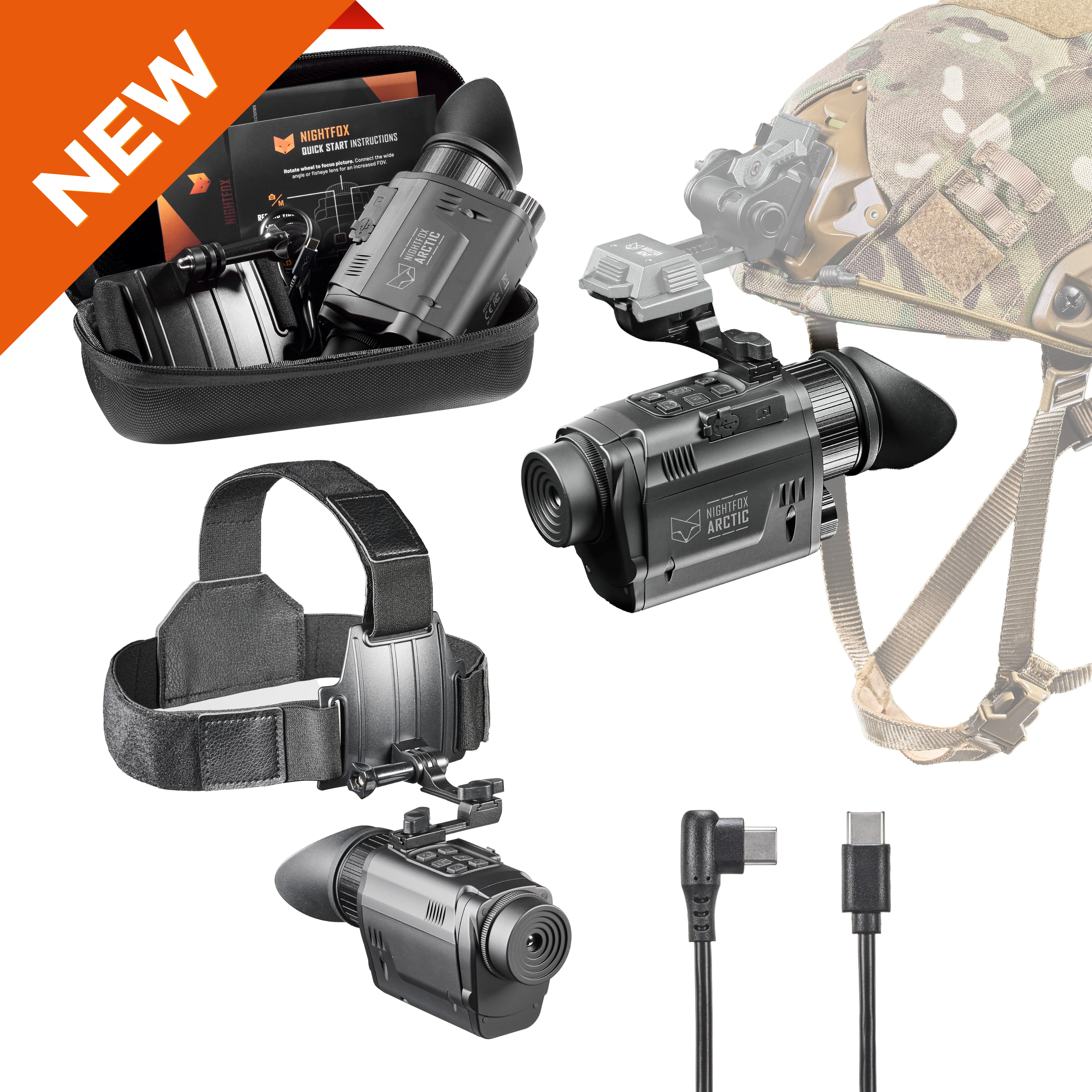 A picture of the Nightfox Arctic – Head-Mounted Thermal Monocular