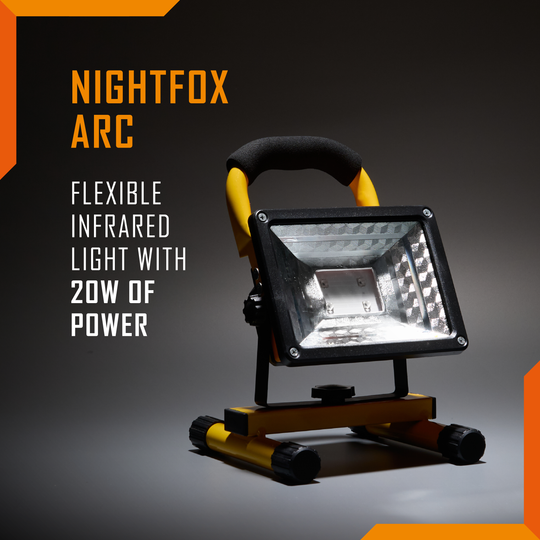 Nightfox Arc | Powerful IR Light | wide beam | USB charging