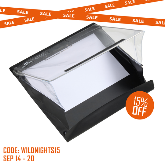 Waterproof Clipboard by Paperdry, A4 Professional, Black