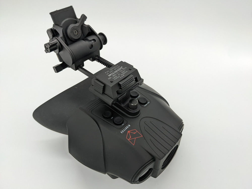 Mount connected to NVGs