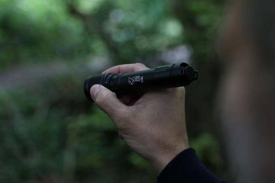 Nightfox XC5 850nm Infrared LED Flashlight | Held with one hand