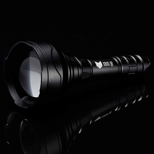 Nightfox XB10 850nm Infrared Torch with black background