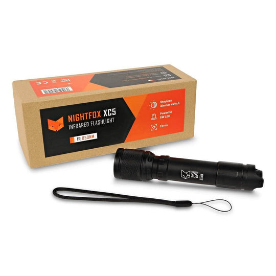 Nightfox XC5 850nm Infrared LED Flashlight | with a sling