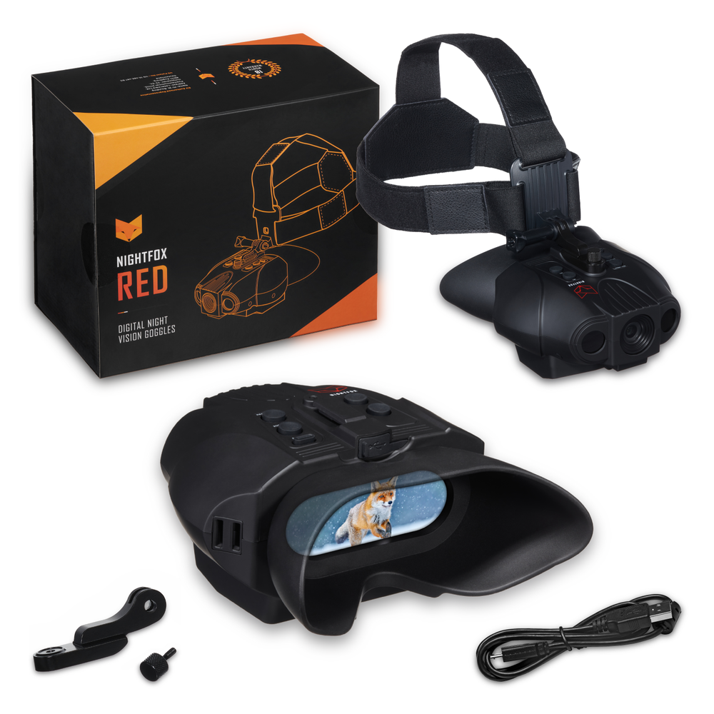 Nightfox Red HD Night Vision Goggles