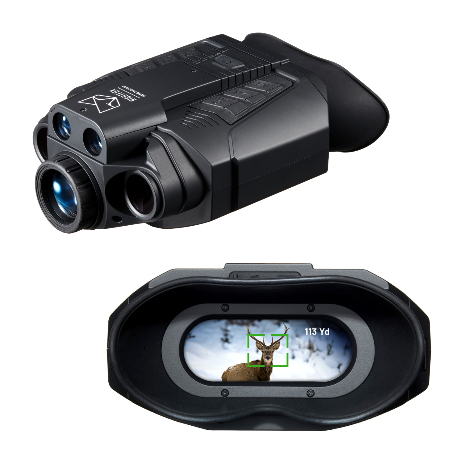 binocular night vision goggles Nightfox Vulpes HD Rangefinder Night Vision Binocular